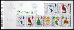 Gran Bretaña 4381/88 F4381 2016  Navidad Hoja MNH - Sin Clasificación