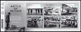 Gran Bretaña 4180/85 F4180 2015 75 Aniv. Batalla De Inglaterra Hoja MNH - Sin Clasificación