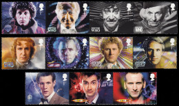Gran Bretaña 3806/16 2013 Clásicos De La Televisión 50 Años Serie Doctor Who M - Sin Clasificación