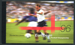 Gran Bretaña - 1871-C 1996 Campeonatos Europeos De Fútbol Carnet De Prestigi 6 - Sin Clasificación