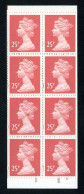 Gran Bretaña - 1710(II)-C - 1993 Isabel II Carnet Banda Vertical 8 Sellos Nº 1 - Sin Clasificación