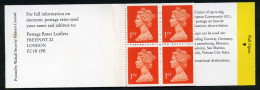 Gran Bretaña - 1474a - 1990 Isabel II Carnet Bloque 4 Sellos 2 Nº 1474a 2 Nº 1 - Unclassified