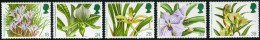 FL1/S Gran Bretaña UK Nº 1665/69  1993 XIV Conf. Mundial Obre La Orquídea-Glas - Ohne Zuordnung