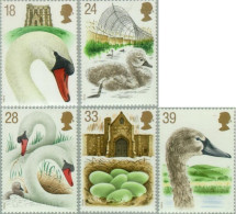 FAU5/S Gran Bretaña - 1645/49 - 1992 Fauna-cisnes-Lujo - Non Classificati