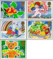 Gran Bretaña - 1367/71 - 1989 Ilustraciones Diversas Lujo - Sin Clasificación