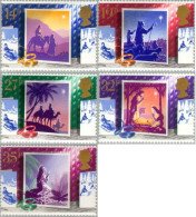 Gran Bretaña - 1358/62 - 1988 Navidad Lujo - Non Classificati