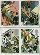 Gran Bretaña - 1270/73 - 1987 Centenario De Las Ambulancias Lujo - Sin Clasificación