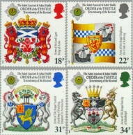 Gran Bretaña - 1274/77 - 1987 Heráldica-escudos Escoceses-Lujo - Non Classificati