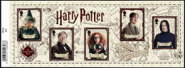 Gran Bretaña 4700/04 2018 Harry Potter Autoadhesivos MNH - Non Classés