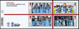 Gran Bretaña 4868/71 F4868 2019 Copa Mundial De Cricket Masculino Hoja MNH - Unclassified