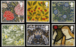 Gran Bretaña 3493/98 2011 150 Aniv. De Morris Y Co Diseño De Interiores MNH - Non Classés