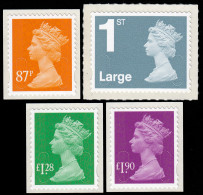 Gran Bretaña 3643/46 2012 Serie Reina Isabel II Autoadhesivos MNH - Unclassified