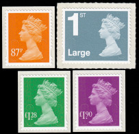 Gran Bretaña 3643/46 2012 Serie Reina Isabel II Autoadhesivos MNH - Zonder Classificatie