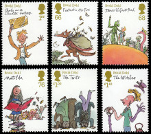 Gran Bretaña 3578/83 2012 Literatura Roald Dahl MNH - Non Classificati