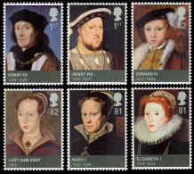 Gran Bretaña 3138/43 2009 Reyes Británicos Dinastía Tudor MNH - Zonder Classificatie