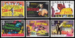 Gran Bretaña 3030/35 2008 50 Aniv. Serie De Películas Carry On De Hammer MNH - Sin Clasificación