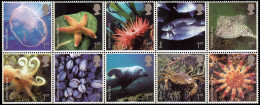 Gran Bretaña 2837/46 2007 Fauna Marina MNH - Zonder Classificatie