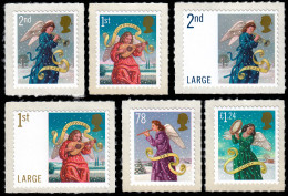 Gran Bretaña 2949/54 2007 Navidad Ángeles Músicos Autoadhesivos MNH - Unclassified