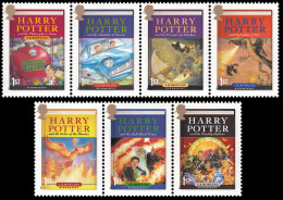 Gran Bretaña 2904/10 2007 Literatura Harry Potter MNH - Non Classificati