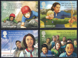 Gran Bretaña 2918/21 2007 Centenario Scouts MNH - Sin Clasificación