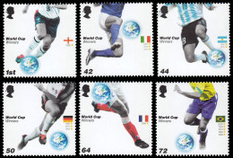 Gran Bretaña 2762/67 2006 Copa Del Mundo De Fúlbol MNH - Non Classés