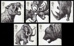 Gran Bretaña 2737/41 2006 Fauna Animales De La Era Glaciar MNH - Sin Clasificación