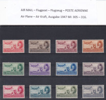 ÄGYPTEN - EGY-PT - EGYPTIAN -LUFTPOST-  FLUGPOST- AIR MAIL - POSTE AERIENNE - AIR PLANE MH - Unused Stamps