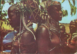 AFRICA -  ANGOLA - HALF NAKED / NUDE / NU GIRLS - 1970s (12386) - Afrika