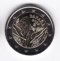 2022-ESPAÑA. MONEDA 2 EUROS - Patrimonio Mundial - Parque Nacional De Garajonay SIN CIRCULAR - España