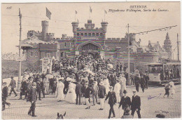 Belgique / OSTENDE / OOSTENDE / Hippodrome Wellington, Sortie Des Courses / Grosses Animation / Années 1910 - Oostende