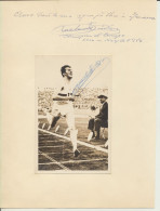 PHOTOGRAPHIE    " GASTON ROELANTS  GRAND SPORTIF BELGE EN ATHLETISME "           1962. - Sport