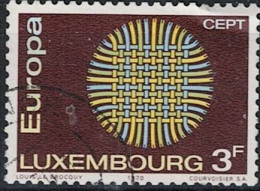 Luxemburg - Europa (MiNr: 807) 1970 - Gest Used Obl - Usados