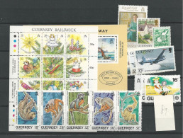 1989 MNH Guernsey Year Collection Postfris** - Guernesey