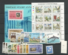 1990 MNH Guernsey Year Collection Postfris** - Guernesey