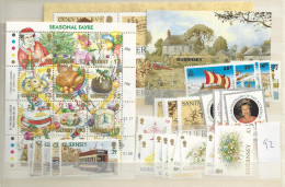 1992 MNH Guernsey Year Collection Postfris** - Guernesey