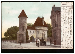 Reval/ Tallinn Bei Der Lehmpforte Policeman 1905 - Estland