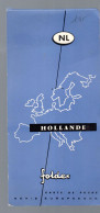 FOLDEX  Grande Carte Dépliante HOLLANDE   1957  (PPP46622 /NL) - Carte Stradali