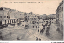 AFTP1-06-0029 - NICE - La Place Masséna Et Le Casino Principal - Places, Squares