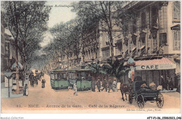 AFTP1-06-0024 - NICE - Avenue De La Gare - Café De La Régence - Schienenverkehr - Bahnhof