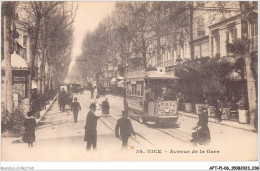 AFTP1-06-0019 - NICE -  Avenue De La Gare - Transport Ferroviaire - Gare