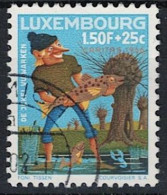 Luxemburg - Caritas: Jékel, Fischwart An Der Wark (MiNr: 741) 1966 - Gest Used Obl - Usados