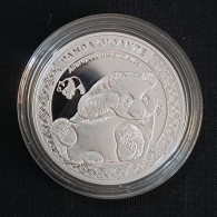 MEXICO Mint 2023 GIGANTO PANDA BEAR Mex. City ZOO Centy. .999 SILVER 1/4th. Oz., Very Ltd. PROOF Piece - Mexiko