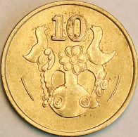 Cyprus - 10 Cents 1991, KM# 56.3 (#3610) - Cipro