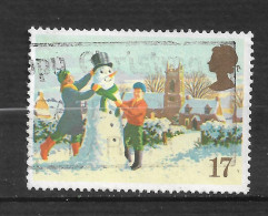 GRANDE  BRETAGNE " N°    1494  " NOËL  " - Used Stamps