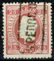 Portugal, 1870/6, # 40i Dent. 12 3/4, Tipo X, Used - Oblitérés