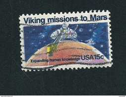 N° 1217 Mission Viking Vers Mars Etats-Unis (1978) Oblitéré  Oblitéré  USA - Used Stamps