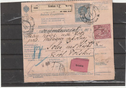 Poland Krakau PARCEL CARD 1919 - Neufs