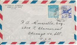 Bolivia Air Mail Cover Sent To USA 16-1-1951 - Bolivie