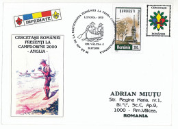 SC 14 - 1047 ROMANIA, Scout - Cover - 2000 - Lettres & Documents