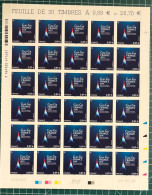 FRANCE - AUTOADHESIFS 598 - 0,89€ FRANCE G20 - G8 -  FEUILLE DE 30 TIMBRES - Nuevos